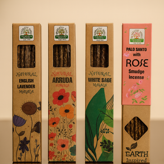 Inciensos Naturales Masala & Smudge – Limpieza Energética y Aromaterapia