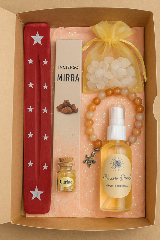 Pack “Soy Abundancia” – Ritual para atraer prosperidad, éxito y energía expansiva