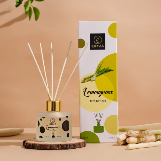 Orva Difusor de Varillas – Lemongrass 100 ml